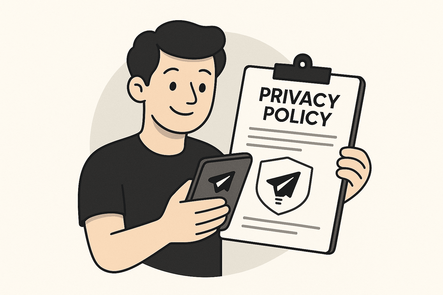Privacy Policy Illustration